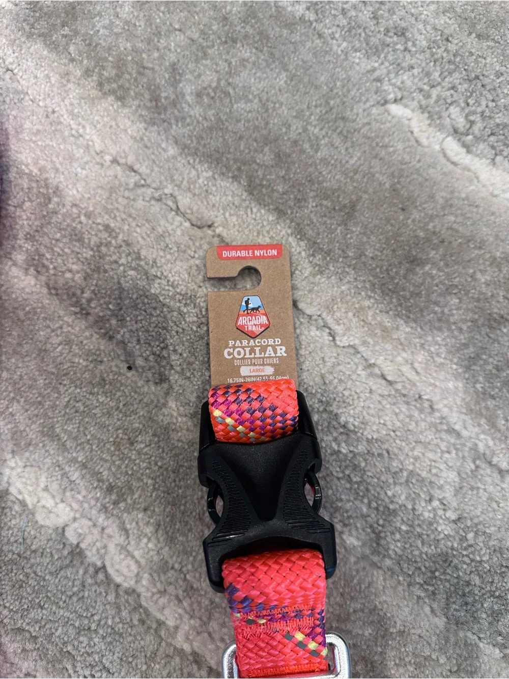 Arcadia Trail Paracord Dog Leash and Collar Set Large